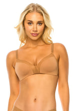 Load image into Gallery viewer, Womens Lingerie Bra-Wireless Mesh Band Bra