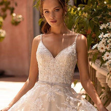 Load image into Gallery viewer, Lace Wedding Dress- Backless A Line Wedding Dress | Wedding Dresses