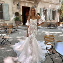 Load image into Gallery viewer, Mermaid Wedding Dress-Lace Sweetheart Bridal Gown | Wedding Dresses