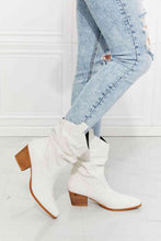 Load image into Gallery viewer, Womens Boots-MMShoes Better in Texas Scrunch Cowboy Boots in White | Shoes & Bags/Boots