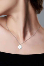 Load image into Gallery viewer, Moissanite Necklace-Moissanite Round Pendant Necklace | moissanite necklace