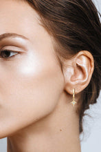Load image into Gallery viewer, Moissanite Earrings-Moissanite Star Drop Earrings | moissanite earrings
