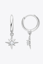 Load image into Gallery viewer, Moissanite Earrings-Moissanite Star Drop Earrings | moissanite earrings