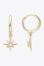 Load image into Gallery viewer, Moissanite Earrings-Moissanite Star Drop Earrings | moissanite earrings