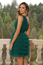 Load image into Gallery viewer, Womens Dress-One-Shoulder Sleeveless Dress | Dresses