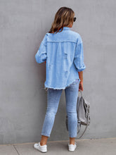 Load image into Gallery viewer, Womens Jacket-Pink Denim Jacket | Multi-Colors Denim Jacket | Denim Jacket