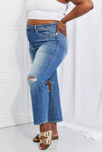 Load image into Gallery viewer, RISEN Full Size Emily High Rise Relaxed Jeans | Blue Jeans