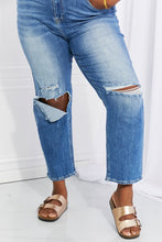 Load image into Gallery viewer, RISEN Full Size Emily High Rise Relaxed Jeans | Blue Jeans