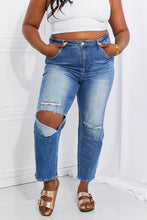 Load image into Gallery viewer, RISEN Full Size Emily High Rise Relaxed Jeans | Blue Jeans