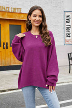 Load image into Gallery viewer, Womens Sweater-Round Neck Long Sleeve Sweater