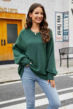 Load image into Gallery viewer, Womens Sweater-Round Neck Long Sleeve Sweater