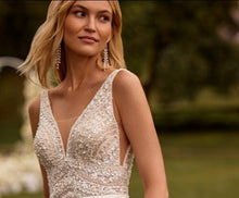 Load image into Gallery viewer, Backless Wedding Dress-Satin Princess Bridal Gown | Wedding Dresses