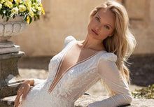 Load image into Gallery viewer, Mermaid Wedding Dress-Sexy Lace Wedding Dress | 0