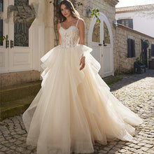 Load image into Gallery viewer, Sexy Wedding Dress-Sweetheart A Line Beach Wedding Dress | Wedding & Bridal Party Dresses