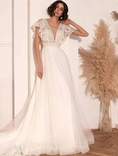 Load image into Gallery viewer, Lace Wedding Dress-Sexy Vintage Wedding Dress | Wedding Dresses