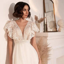 Load image into Gallery viewer, Lace Wedding Dress-Sexy Vintage Wedding Dress | Wedding Dresses