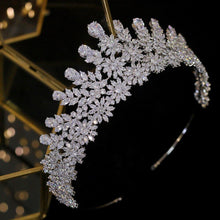 Load image into Gallery viewer, Bridal Tiara Headband-Wedding Princess Crown | 0