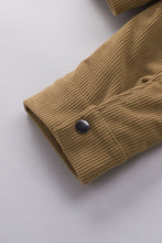 Load image into Gallery viewer, Womens Jacket-Snap Down Casual Collared Jacket