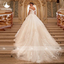 Load image into Gallery viewer, Off the Shoulder Wedding Dress-Sweetheart Lace Princess Bridal Gown | Wedding Dresses