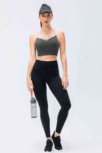 Load image into Gallery viewer, Womens Leggings-Wide Waistband Slim Fit Active Leggings