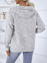 Load image into Gallery viewer, Womens Sweater-Zip-Up Hooded Sweater for Women
