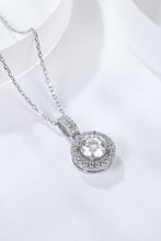 Load image into Gallery viewer, Moissanite Pendant Necklace-2 Carat Moissanite Round Pendant Necklace | moissanite necklace