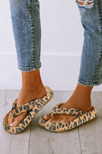 Load image into Gallery viewer, Leopard Print Thick Sole Flip Flops | Shoes &amp; Bags/Slippers
