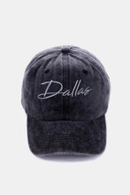 Load image into Gallery viewer, DALLAS Embroidered Baseball Cap
