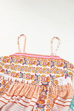 Load image into Gallery viewer, Multicolor Boho Patchwork Print Square Neck Sundress | Dresses/Maxi Dresses
