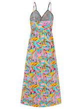 Load image into Gallery viewer, Womens Cami Dress | Twisted Printed V-Neck Cami Dress | maxi dress
