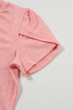 Load image into Gallery viewer, Rose Tan Fashion Petal Sleeve V Neck T Shirt | Tops/Tops &amp; Tees
