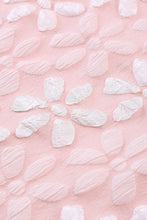 Load image into Gallery viewer, Pink Floral Lace Ruched Bubble Sleeve Top | Tops/Tops &amp; Tees
