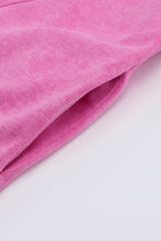 Load image into Gallery viewer, Oversized Sweatshirt | Rose Exposed Seam Twist Open Back
