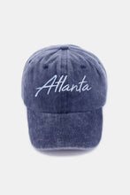 Load image into Gallery viewer, ATLANTA Embroidered Baseball Cap
