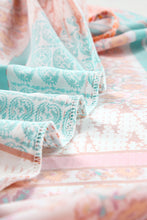 Load image into Gallery viewer, Multicolor Boho Patchwork Print Square Neck Sundress | Dresses/Maxi Dresses
