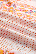 Load image into Gallery viewer, Multicolor Boho Patchwork Print Square Neck Sundress | Dresses/Maxi Dresses
