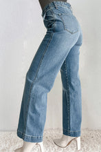 Load image into Gallery viewer, Blue Jeans | Straight Blue Jeans with Pockets | Blue Jeans
