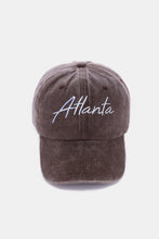 Load image into Gallery viewer, ATLANTA Embroidered Baseball Cap
