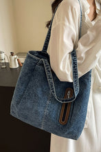 Load image into Gallery viewer, Vintage Medium Denim Tote Bag
