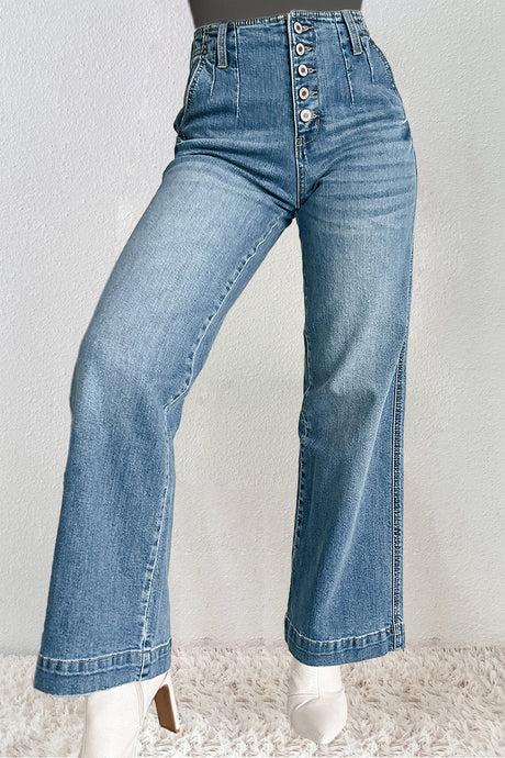 Blue Jeans | Straight Blue Jeans with Pockets | Blue Jeans