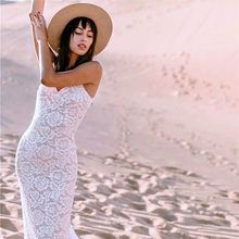 Load image into Gallery viewer, Bohemian Wedding Dress-Lace Mermaid Beach Wedding Dress | Wedding Dresses
