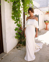 Load image into Gallery viewer, Mermaid Wedding Gown-Bohemian Beach Wedding Dress | Wedding Dresses
