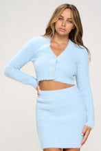 Load image into Gallery viewer, Button-down Top And Pencil Skirt Set
