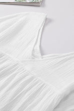 Load image into Gallery viewer, Womens Blouse-Dropped Shoulder V-Neck Blouse | Tops/Blouses &amp; Shirts
