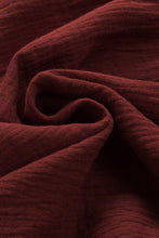 Load image into Gallery viewer, Womens Blouse-Dropped Shoulder V-Neck Blouse | Tops/Blouses &amp; Shirts
