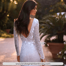 Load image into Gallery viewer, Mermaid Wedding Dress-Backless Long Sleeve Lace Wedding Dress | Wedding Dresses
