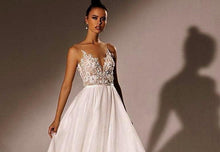 Load image into Gallery viewer, Beach Wedding Dress-A-Line Beach Wedding Dress | Wedding &amp; Bridal Party Dresses
