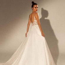 Load image into Gallery viewer, Beach Wedding Dress-A-Line Beach Wedding Dress | Wedding &amp; Bridal Party Dresses
