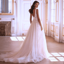 Load image into Gallery viewer, Lace Wedding Dress- Long Sleeve Vintage Wedding Dress | Wedding Dresses
