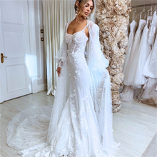 Load image into Gallery viewer, Bohemian Wedding Dress-Lace Backless Wedding Gown | Wedding Dresses
